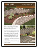 Hampton Stone Cut Wall